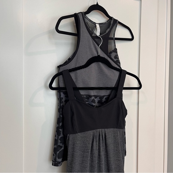 Lululemon Tank Bundle Size 8 Built-In Bra + Racerback - Picture 3 of 12